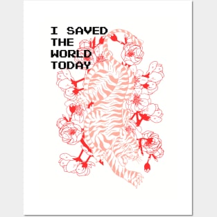 I Saved The World Posters and Art